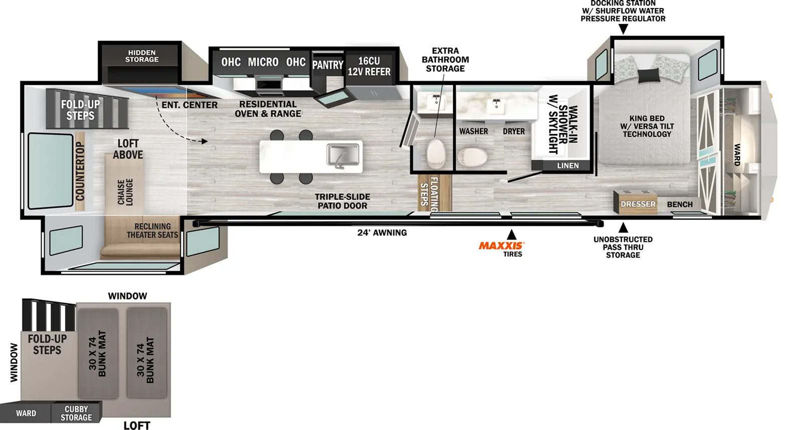 44STAY Floorplan Image